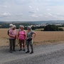 27.08.2025 Rundwanderung Idstein Zissenbach: P2 nahm eine Abkürzung und wartet auf das P1