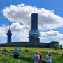 11.06.2025 Rundweg Großer Feldberg - P2: Kurz vor der Ankunft auf dem Plateau des Großen Feldbergs.
