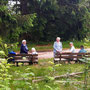 11.06.2025 Rundweg Großer und Kleiner Feldberg - P1: Wir treffen auf das P3 bei einer kurzen Pause.