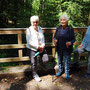 16.07.2025 Parkplatz Saubrücke-Fischteich Mehl - P3: Auf der Brücke hinter dem Fischteich Mehl.