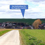 01.04.2026 Kesselbach-Limbach - P1: Blick auf Limbach und das Drehpunktfeuer für den Flughafen Frankfurt im Hintergrund.