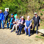15.04.2026 Wallrabenstein - Graf Walram Rundweg - P2: Verdiente Pause an einem kleinen Rastplatz im Wörsbachtal.
