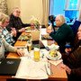 08.01.2025 Bad Camberg, Gaststätte "Frankfurter Hof": Gemütlicher Abschluss unserer Wanderungen.