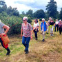 30.07.2025 Rundweg Riedelbach - P1: Wir verlassen die Riedelbacher Heide.