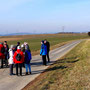 19.02.25 Rundweg Idstein Cunoweg (über Niederseelbach) - P1: Kurze Pause, bevor wir ins Wörsbachtal hinunter gehen.