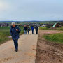 08.01.2025 Würges-Bad Camberg vorbei "Am Waldschloss" - P2: Auf dem Wanderweg 4 Blinzelberg (Kachelweg) Richtung Waldschloss.