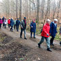 05.02.2025 Panrod-Wallrabenstein - P1: Auf der Alten Poststraße oberhalb von Wallbach.