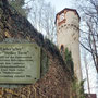08.01.2025 Würges-Bad Camberg vorbei "Am Waldschloss" - P2: Die alte Stadtmauer und der "Lieber´scher" Turm.