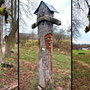 08.01.2025 Würges-Bad Camberg vorbei "Am Waldschloss" - P2: Ein Wegweiser zum Waldkindergarten "Wurzelzwerge".