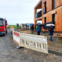 11.03.2026 Rundweg Esch-Bermbach - P1: Durch eine Baustelle am Ortsrand von Bermbach.
