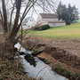 12.02.25 Idstein Hundeplatz-Wörsdorf - P2: Der Wörsbach, im Hintergrund die Heckenmühle.