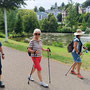 25.06.2025 Bad Schwalbach - Rundweg Kurpark - P2: Auf dem Rückweg vorbei am Kurparkweiher.