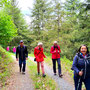 07.05.2025 Rundweg Esch - P2: Auf dem Waldweg oberhalb der B275, die nach Niederems führt.