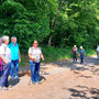 21.05.2025 Rundweg Theißtal - P2/P3: An der Abzweigung zum Waldsee im Theißtal.