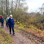 26.02.2025 Rundweg Heftricher Moor - P1/P2: Auf dem Weg zum Angelteich des ASV Eppstein.