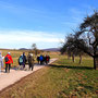 19.02.25 Rundweg Idstein Cunoweg (über Niederseelbach) - P1: Unterwegs in Richtung Niederseelbach.