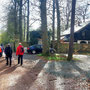 25.03.2026 Rundweg Auf der Schanz-Heftrich-Silbersee - P1: Auf dem Rückweg, vorbei an der Schanz, zum Parkplatz.