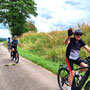 23.07.2025 Escher Kopf-Walsdorf - P2: Begegnung mit der Fahrrad-Gruppe unseres "Winterwanderers" Heinrich.