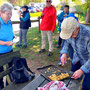 22.04.2026 Rundweg Siedlung Wildpark (über Hohe Kanzel) - P1: Zum Schluss gab es noch Rhabarberkuchen von Dieter. Lecker!