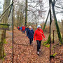 26.02.2025 Rundweg Heftricher Moor - P1: Unterwegs auf dem Vogellehrpfad.