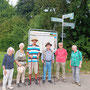 27.08.2025 Rundwanderung Idstein Zissenbach: Die Gruppe vom P3 vor ihrer Wanderung