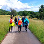 28.05.2025 Breckenheim - Rundweg - P1: Durch eine Streuobstwiese zurück nach Breckenheim.