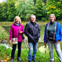08.10.2025 Rundweg Fischbacher Kopf (über Alsdorfer Weiher) - P2: Gruppenfoto am Alsdorfer Weiher.