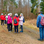 29.01.2025 Rundweg Parkplatz Eisersbach B417 - P1: An der Kreuzung zum Hühnergrund.