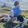 9th Sept AM: Craster - coast walk to Embleton Bay via  Dunstanburgh Castle