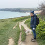 23rd March PM: Coast walk towards Mother Ivy's Bay