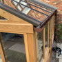 23rd October: conservatory sorted ready for linking to house on Monday 26th?!
