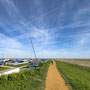 28th April AM: Blakeney coast path walk towards Cley
