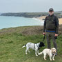 23rd March PM: Coast walk towards Mother Ivy's Bay
