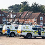 27th April AM: Blakeney quay - emergency services after a rescue