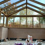 28th October: plaster drying