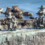 12th Sept AM: St Abbs - walk to Coldingham Bay (memorial to fisherman lost at sea)