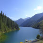 The Kolsai lake looks nice but was not worth the drive.
