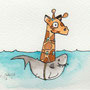 .. Doodle 312/365 - Stichwort: Giraffe