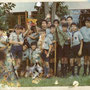 Tropa del Grupo XXIV en el Campamento de Aniversario. Septiembre de 1970.