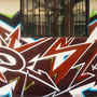 Descripción: Muro de Graffiti, Sector norte de Rancagua, Septiembre 2012.