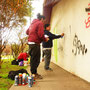 Descripción: Muro de Graffiti, Sector norte de Rancagua, Septiembre 2012.