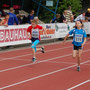 Theresa beim 60 m Lauf