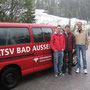 Bei der Anreise - Schnee am Pötschen!