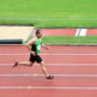 Theodor beim 200 m Lauf