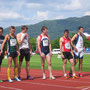 Franz Hillbrand vor dem 1000 m Start.