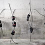 wandler | diabs, acrylglas, resin, pigment, steel | 2016 | by daniel gregori stern