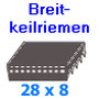 Breitkeilriemen 28x8