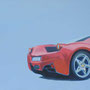 Ferrari 458 von Christian 150 x 100 Acryl auf Leinwand 2013