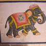 Der Elefant, das Wahrzeichen für Glück in Indien