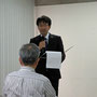 岡山県支部による司会進行